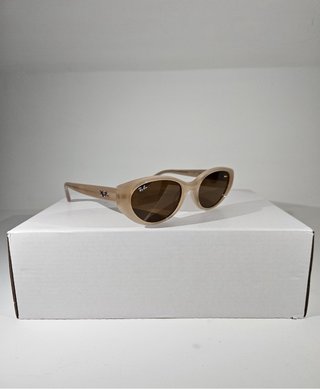 Occhiali Ray Ban RB 4457D Trasparent Beige
