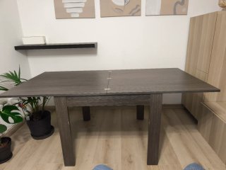 Mesa de comedor extensible madera
