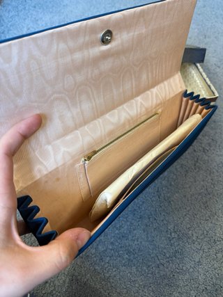 Pochette Giapponese Vintage Blu