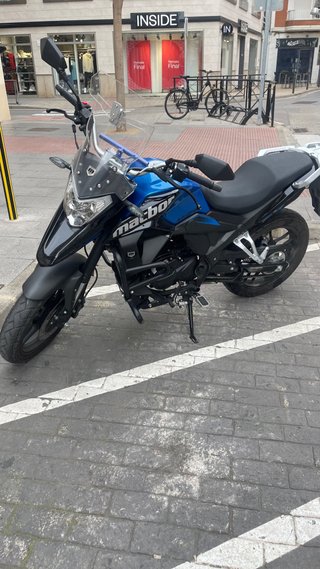 Macbor Montana XR1 M125 Azul/Negro