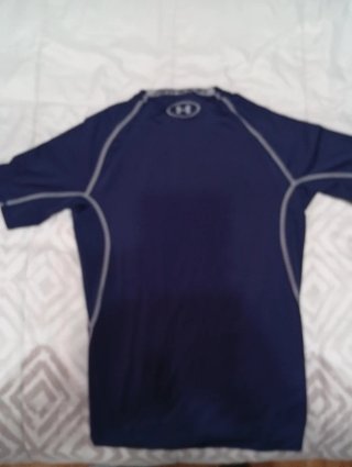 Camiseta Under Armour Compresión Talla M Azul
