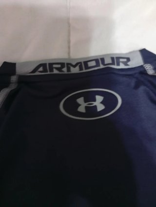 Camiseta Under Armour Compresión Talla M Azul