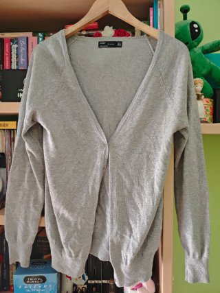 Chaqueta Zara Gris Talla M