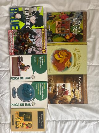 pack de distintos libros