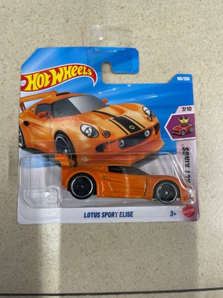 Hot Wheels Lotus Sport Elise Laranja