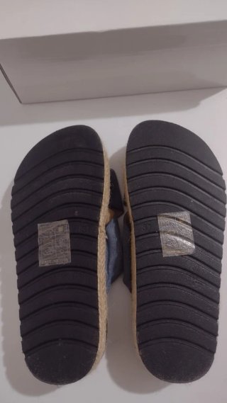 Sandalias mujer número 37 esparto tiras cruzadas