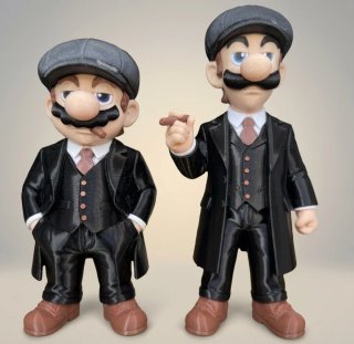 Mario & Luigi Shelby Figuras Colecionáveis