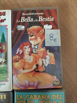 6 película vhs