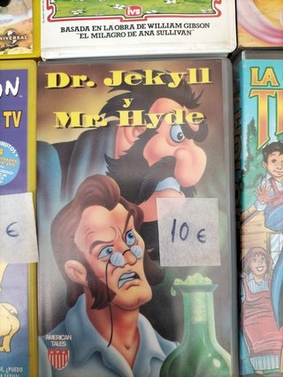 6 película vhs