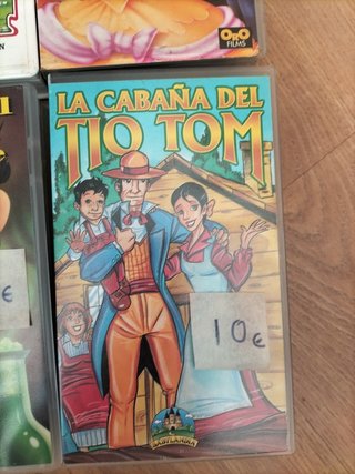 6 película vhs