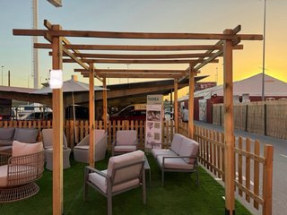 Pérgola de madera 3x4 metros para exterior