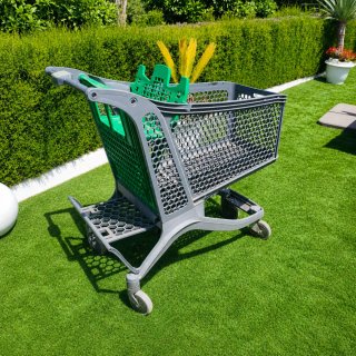 Carro de supermercado de polipropileno