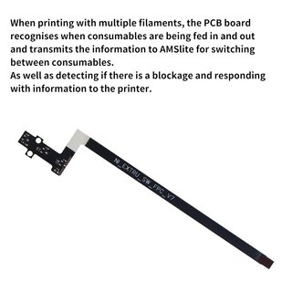 BambuLab accesorio sensor filamento placa hall