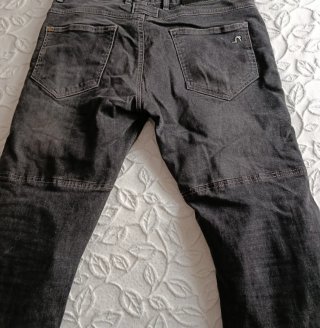Pantalón Kevlar Moto Negro