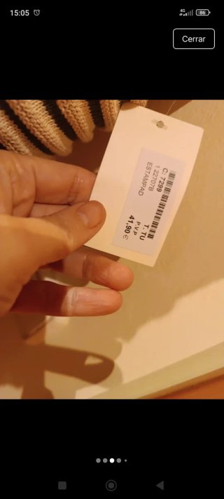 Vestido de punto con espalda descubierta