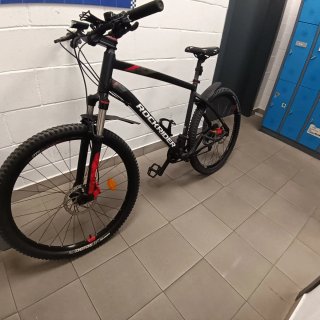 Bicicleta Rockrider Negra 540