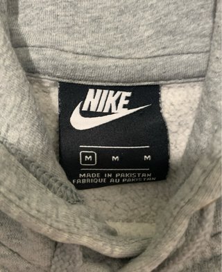 Sudadera Nike Gris con Capucha