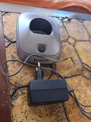 Teléfono Inalámbrico Panasonic Gris