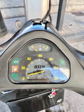 Vespa FL Elestart 125 (1993) negra - ITV al día