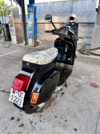 Vespa FL Elestart 125 (1993) negra - ITV al día