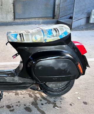 Vespa FL Elestart 125 (1993) negra - ITV al día