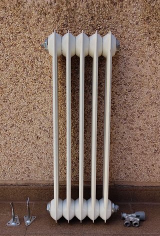 Radiadores Hierro Fundido Beige (3 uds)