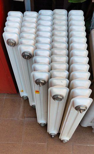 Radiadores Hierro Fundido Beige (3 uds)