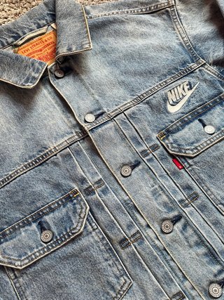 Nike x Levi's Trucker Jacket Denim Talla S