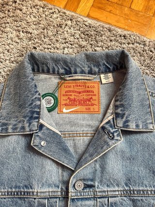 Nike x Levi's Trucker Jacket Denim Talla S