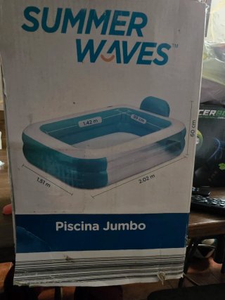 Piscina Hinchable Jumbo Summer Waves 2.02x150