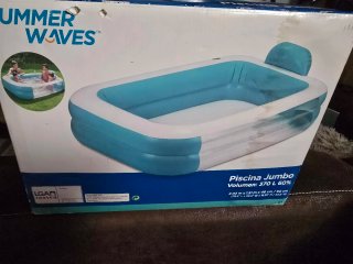 Piscina Hinchable Jumbo Summer Waves 2.02x150