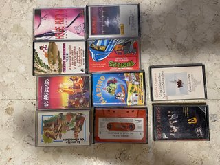Lote Cintas VHS Música y Películas Infantiles