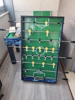 Mesa Multijuegos Billar Futbolín Hockey