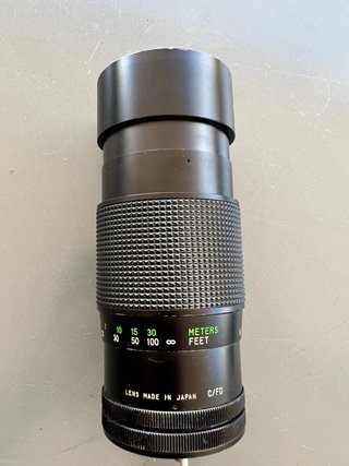 Vivitar 200mm f/3.5 Canon FD + Filtro UV