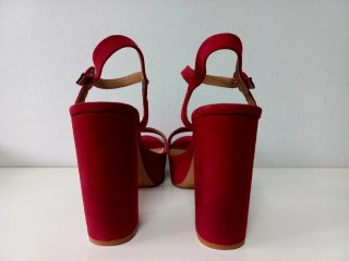 Tacones rojos plataforma T41