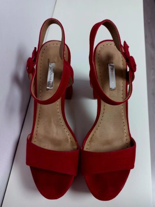 Tacones rojos plataforma T41