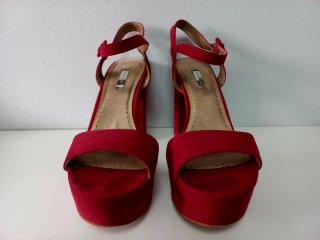 Tacones rojos plataforma T41