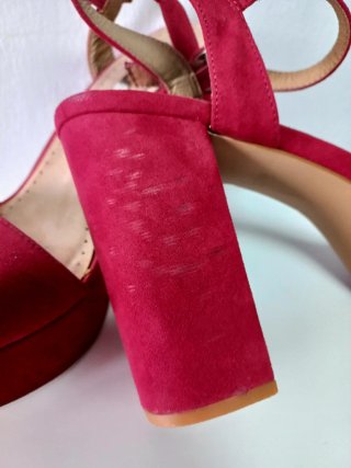 Tacones rojos plataforma T41