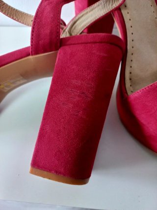 Tacones rojos plataforma T41