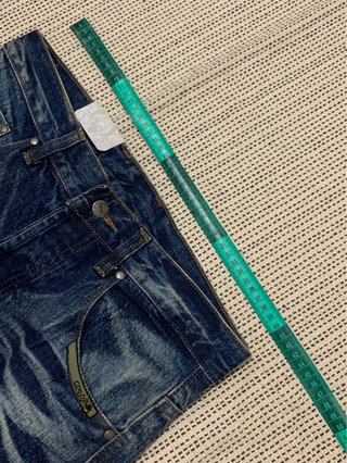 Pantalón vaquero Crema azul