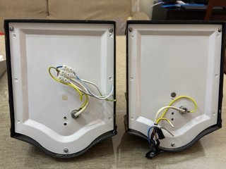 Conjunto 2 Faroles/Plafones Dorados