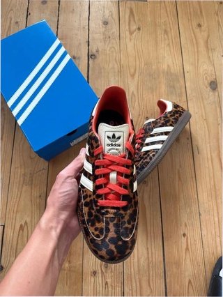 Adidas Samba OG Leopardo Rojo Mujer T. 41