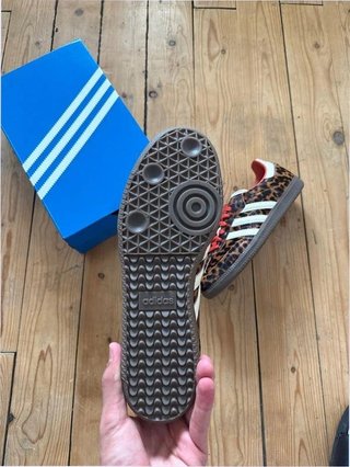 Adidas Samba OG Leopardo Rojo Mujer T. 41
