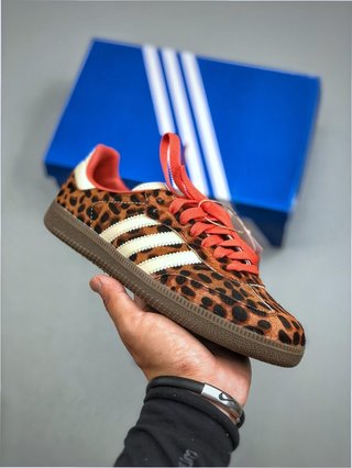 Adidas Samba OG Leopardo Rojo Mujer T. 40