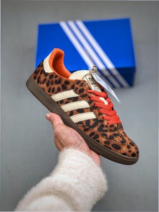 Adidas Samba OG Leopardo Rojo Mujer T. 40