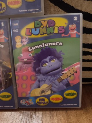Lote 3 DVD Los Lunnis (Español)