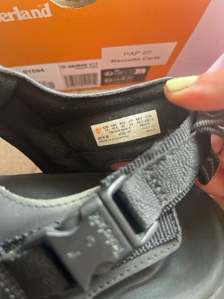 Sandalias Timberland Garrison Trail Hombre Negras