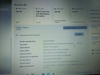 Portátil ASUS formateado