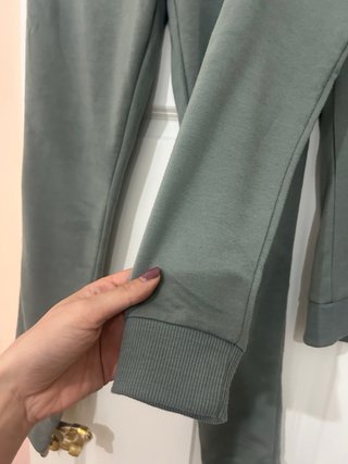 Coordinato sportivo Tramas verde salvia taglia S