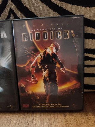 Lote 2 Películas DVD: Pitch Black y Riddick